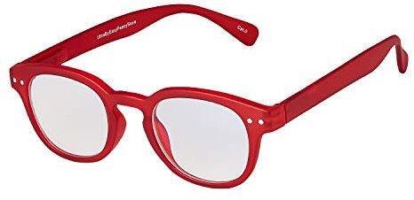 Ultra Deep Red Horn Rim Frame Childrens Anti Blue Light Glasses Kids Blue Light Blocking Glasses Anti Eye Strain Computer Glasses Boys Girls Classic Clear Blue Light Gaming Glasses Computer Reading