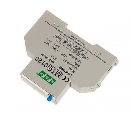 Stromzähler 1-Phasen 5/100A 230V mit LE-01MW Display, Weiß