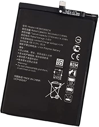 WXKJSHOP HB386589ECW Ersatz Akku kompatibel mit Huawei P10 Plus/Honor 8X/Honor View/Mate 20 Lite/Nova 5T
