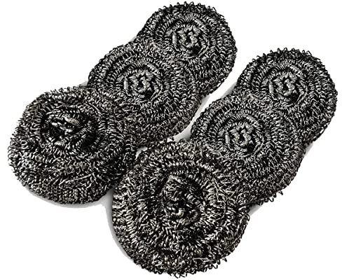 6 Pcs Stainless Steel Kettle Descaler Balls - Reusable Limescale Remover & Preventer for Kettles,Sink, Pots, Heavy-Duty Scrubber for Tough Stains, Dishwasher Safe Cleaning Balls