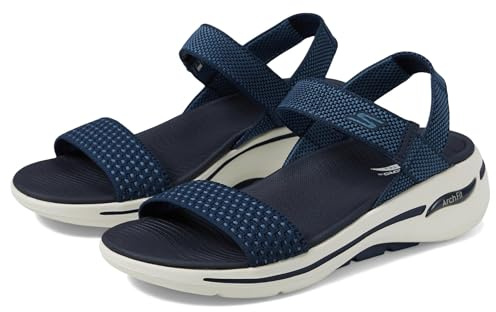 Skechers Damen Go Walk Arch Fit Sandal Polishedsandals
