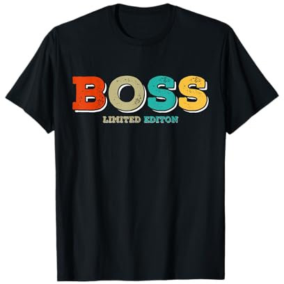 Lustig in limitierter Auflage von Vintage Boss T-Shirt