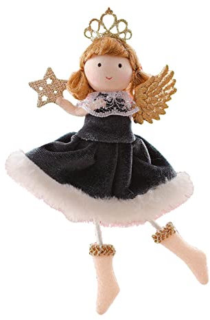 Engel Ornamente Weihnachtsengel Puppe hängende Dekorationen Weihnachtsbaum Dekorationen niedliche Engel Puppe Anhänger Weihnachten Ornamente für Weihnachten Metall Windspiel