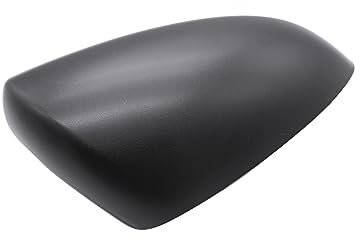 1 pc SHLPDFM Black Door Rear View Mirror Cover Right Drivers Side Car Exterior Wing Mirror Cover Cap Fits for Nissan Qashqai J10 2007-2014