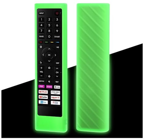 Custodia Telecomando per Hisense Hisense ERF3C80H ERF3A80H ERF3B80H ERF3D80H ERF3E80H, Guscio Telecomando per Hisense A6FG E78HQ A78GQ A6BG TV ERF3F80H ERF3I80H ERF3J80H ERF3W80H Voice Remote