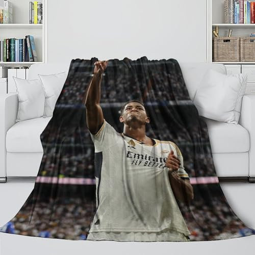 Bellingham Warme Decke - Fußball Auffälliges Decke Für Sofa Bett Krippe Dekor - Kinder Jugendliche Erwachsene - Weihnachten Geburtstag Hochzeit Geschenk Idee 60x80inch(150x200cm)