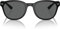 EMPORIO ARMANI(エンポリオアルマーニ) Herren Ea4225u Universal Fit Sonnenbrille, Schwarz, 53 mm