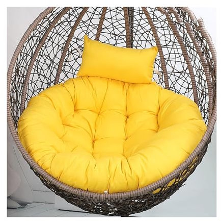 Awoyep Seat Cushion for Hanging Chair, Waterproof Hanging Chair Cushion, Cushion for Hanging Chair, Outdoor Hanging Chair Cushion, Comfortable for Hanging Chair Cushion, Cushion Hanging Basket (Color