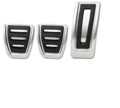 Auto Pedale Für VW Für Passat B8 Für Skoda Für Rapid Für Octavia 5E 5F Für A7 2014 2015 2016 2017 2018 2019 Edelstahl Pedal Bremspedal Pedale (Size : MT 3 Pieces)