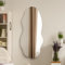 The Lacuna - Frameless Pond Wall Mirror 39 X 18 (100x45CM)