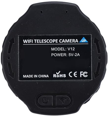 WiFi-drahtlose Digitale Okularkamera, Elektronisches WiFi-Okular 4MP 2K Videoaufzeichnung für Teleskop und Mikroskop, Integrierte WiFi-App, Kompatibel mit 30-mm-50-mm-Okularen