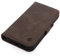 Porter Riley - Étui en Cuir Compatible avec iPhone 16 Pro. Support/Housse/Portefeuille/étui à Rabat en Cuir véritable avec emplacements pour Cartes et Support Horizontal (Marron Chocolat)