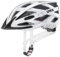 uvex City i-vo - Leichter City-Helm für Damen und Herren - individuelle Größenanpassung - inkl. LED-Licht - White-Black matt - 52-57 cm