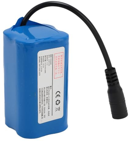 Batterie au Lithium de Bateau RC 5200 Mah, Remplacement de Batterie de Bateau Rechargeable 7,4 V, Grande capacité avec des Performances Stables, Longue Durée, Facile à Utiliser,