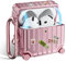 VISOOM Compatible With Airpods 4th Generation Case, Funny Suitcase Design Case for Airpods 4 pro Generation (2024), Cute Fashion Protective Hard Case for Women Men with Keychain, Rosegold