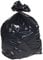 Recycled Tie Top Large Refuse Sacks Black Heavy-Duty Polythene Dustbin Liner Plastic Bin Bag Tie Top Garbage Bag for Household Office Garden Commercial DIY Caterers 90 pack