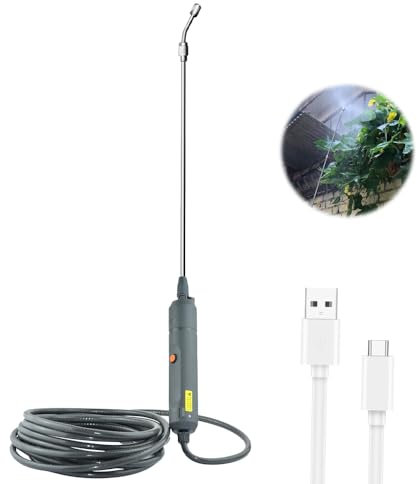 Lotvic 4000mAh Pulverizador Eléctrico para Plantas, 5M Fumigadora Pulverizador, a Batería Recargable para Jardín y Lavado de Coches