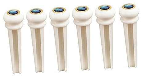 VICASKY Folk-gitarren-stegstifte Gitarrensaite Metall-gitarren-punkteinlage Zum Ersetzen