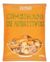 Combinado de aperitivos Hacendado Paquete 200 g Pack 2