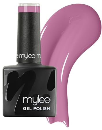 Mylee Gel Nail Polish 8ml [Peony] - UV/LED Soak-Off Nail Art Manicure Pedicure for Professional, Salon & Home Use [Pink Range] - Long Lasting & Easy to Apply