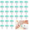 Baby Nail File Pads, 30PCS Nail Trimmer Replacement Pads, Electric Babies Nail Grinding Heads, Replacement Pad for Electric Babies Nails Trimmer Suits to Newborn Infant Toddler