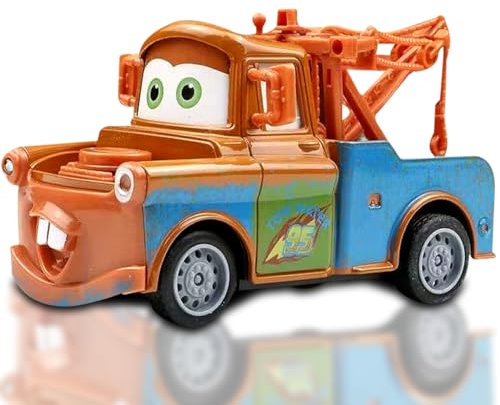 MIFKLMV Cars Jouet Voitures Jouet Cartoon Autos Modèle Jouets De Voitures en Alliage Véhicules Pull Back Les modèles réduits Cast Jouets Enfant Convient aux Enfants de Plus de 3 Ans