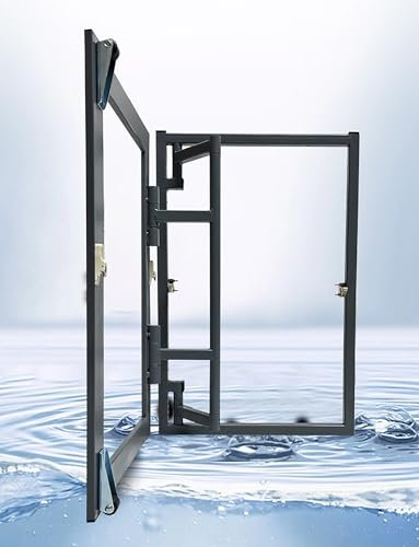 Invisible Access Panel for Bathroom Tiles, Adjustable Repair Door for Underfloor Heating and Pipe Access