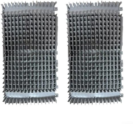 Spazzola di ricambio, spazzola di ricambio per pulizia rampicante, parti per l'igiene robotica della piscina (4 pezzi) (2 pezzi)