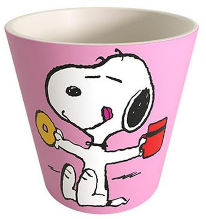 QUY CUP Tazza da caffè Peanuts 90 ml (More coffee, more ciambelle)