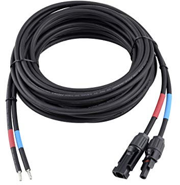 enjoy solar Cavo di collegamento professionale da 4 mm² Cavo di collegamento tra modulo solare e regolatore di carica solare 5m