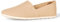 Amazon Essentials Women's Casual Slip-On Canvas Flat, Taupe, 9 UK