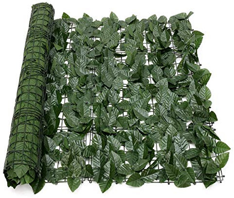 TuToy Erweiterung 1 * 3M Künstliche Lvy Leaf Wall Zaun Green Garden Screen Hedge Dekorationen