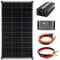 SOLARTRONICS Komplettset 1x140 Watt Solarmodul 600 Watt Wandler Laderegler Photovoltaik Inselanlage