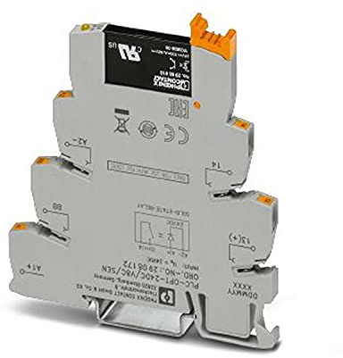 PHOENIX CONTACT PLC-OPT-24DC/V8C/SEN Solid State Relaismodul für Eingabefunktionen bei PLC logic, 24V DC Eingang, 10 Stück