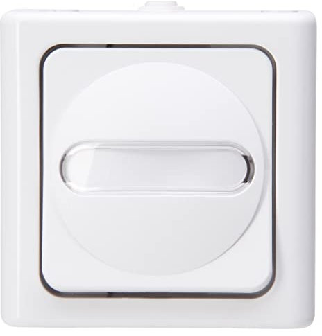 Kopp BLUE ELECTRIC - Taster (Wechsler), Farbe: arktisweiß, 5er Pack, 561402019