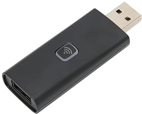 Septpenta Bluetooth Controller Adapter, Stabile Übertragung und Keine Verzögerung, Passende Tasten, Kabelloser Spielgriff, USB Konverter, Plug and Play für Windows für PS4 für PS5 für Android