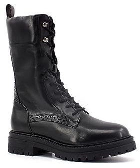 Geox D IRIDEA Ankle Boot, Black, 41 EU