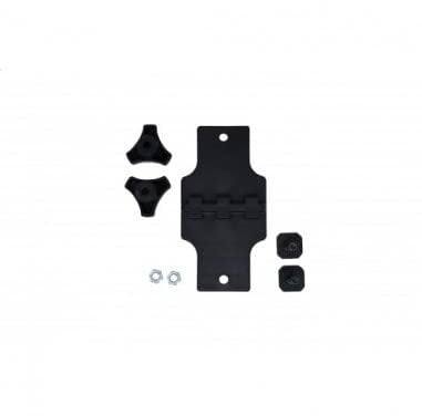 Peruzzo Kit for Wider Roof Bars Pure Instinct Roof Carrier (Article No. 710), Black, Compatible with Thule Wingbars