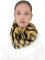 Lina & Lily Winter Loop Schal Snood Damen aus Kunstpelz (Tiger Braun Schwarz)