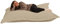 bananair - Sitzsack XXL aus Cordstoff für Kinder und Erwachsene, Weich und Bequem, Maschinenwaschbarer Bezug - Sitzsack mit Füllung, Giant Bean Bag, Puff, Bodensofa (180x140 cm, Beige)