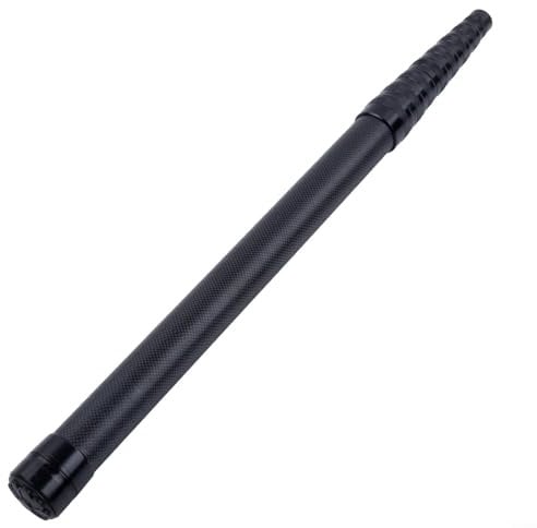 Kescherstab Teleskop, Carbon Kescherstab Teleskopstange Dynamic Leicht Stabil Flexibel Einsetzbar Karpfen für Hecht Angeln Net Handle Fischen, Angeln Accessoires, Gewindeschnittstelle: 8 mm(1.3m)