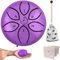 mini steel tongue drum Regentrommel Stahlzungentrommel 3 Zoll 6 Töne C-Key Handpan Drum Percussion Instrument Ätherische Trommel mit Stofftasche, Musikbuch und Schlägel, Musik Geschenk für Kinder