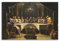 LUEXUHEY Poster Last Supper Leonardo Da Vinci, religiöser Religion, Glaube, Vintage-Poster, Leinwand-Kunstdrucke für Wohnzimmer, Schlafzimmer, moderne Wanddekoration, Geschenk, 30 x 45 cm,