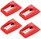 4 Stück Plattenspieler Nadel Schallplattenspieler Diamant Nadel Plattenspieler Nadeln Ersatzzubehör Austausch Plattenspieler Plattenspieler Nadel für Phonograph Vinyl-Schallplattenspieler