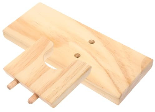 DOITOOL Edler Bastelständer Aus Holz Für Heißklebe-sprühgeräte Stabile Montage