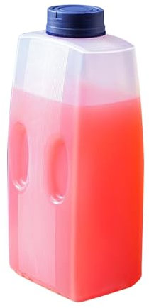 Bottiglia per Succo - Bottiglie Vuote per Bevande Fredde - Dispenser Bevande 2 Litri Antigoccia con Scala per Tè Freddo Acqua Caffè Latte Escursioni Picnic Raduni Ciclismo