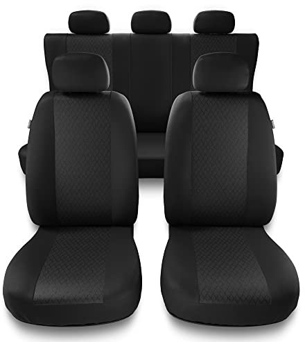 Mossa - Universal Sitzbezüge Auto kompatibel mit VW Volkswagen Polo III, IV, V, VI (1994- ) - Autositzbezüge Schonbezüge für Autositze - PF-G