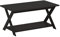 Furinno Couchtisch mit Kreubeinen, holz, Espresso, 50 x 89.9 x 40.59 cm