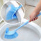 Two-sided Long handled Toilet Brush Good Grips Cleaning Brush Heavy-Duty Toilet Brush for Home Hotel