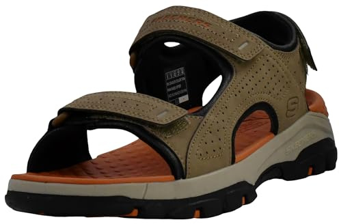 Skechers Men's Tresmen-Garo Open Toe Water Sandal Fisherman, Tan, 9 Medium US